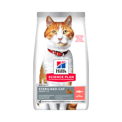 Hill's Science Plan Sterilised Adult Kattenvoer - Salmon - 7 kg - kattenbrokken