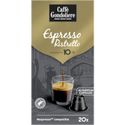 Caffé Gondoliere Espresso ristretto capsules Koffiecups 20 stuks