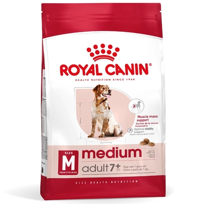 2 x 15 kg Royal Canin Medium Mature Adult 7+ Hondenvoer - hondenbrokken