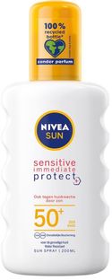 Nivea Sun Sensitive Zonnespray SPF50+ 200ml