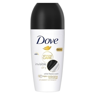 Dove - Deodorant - Roller - Invisible Dry - 50ml