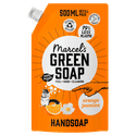 marcel s green soap handzeep sinaasappel jasmijn navul stazak 500 ml