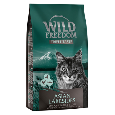2kg Aziatische Lakesides Wild Freedom Kattenvoer - kattenbrokken