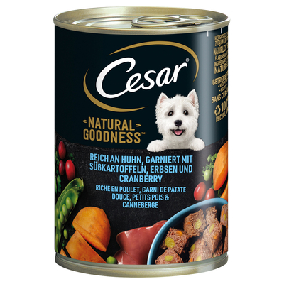 Cesar Natural Goodness Multipack - Kip (12 x 400 g) - natvoer honden