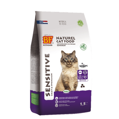 BF Petfood Kattenvoer Sensitive Graanvrij 1,5 kg