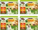 Bonzo Maaltijdzakjes in Saus - Hondenvoer Natvoer - Rund Kip & Lam - 48 x 85 g natvoer honden