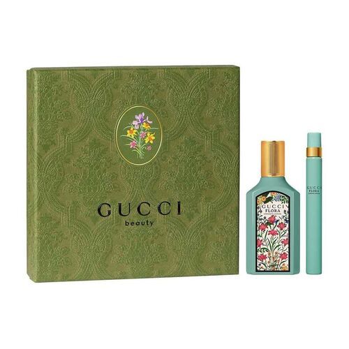 Gucci Flora Gorgeous Jasmine Giftset - 50 ml eau de parfum spray + 10 ml eau de parfum spray - cadeauset voor dames