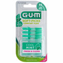 4x GUM Soft-Picks Comfort Flex Mint Medium 40 stuks