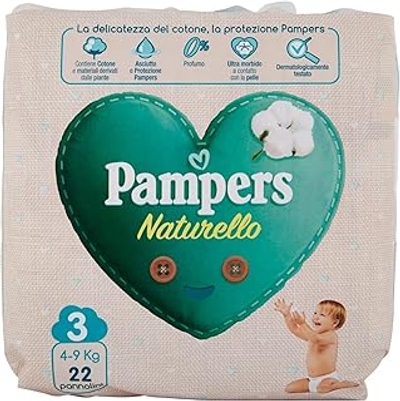 Pampers  luiers maat 3 - 22 stuks
