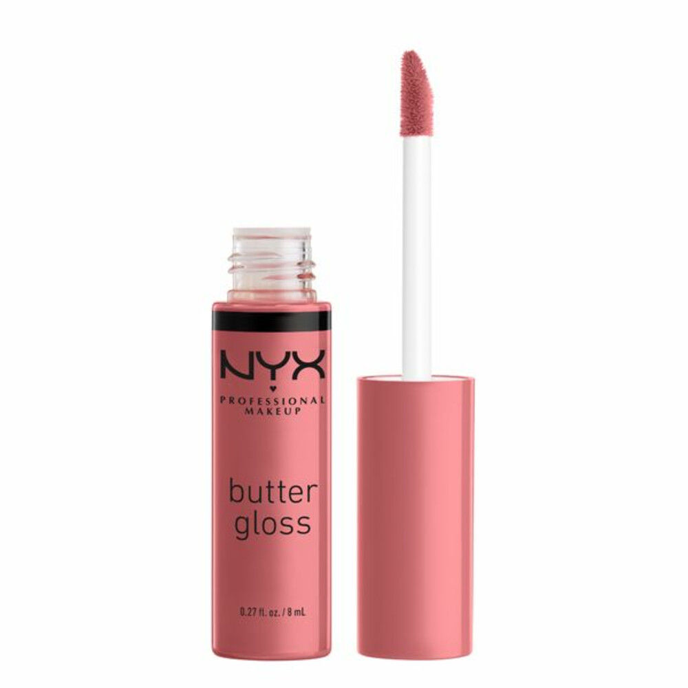 Nyx Professional Makeup Butter Lip Gloss - Tiramisu - Glanzende Lipgloss - Roos