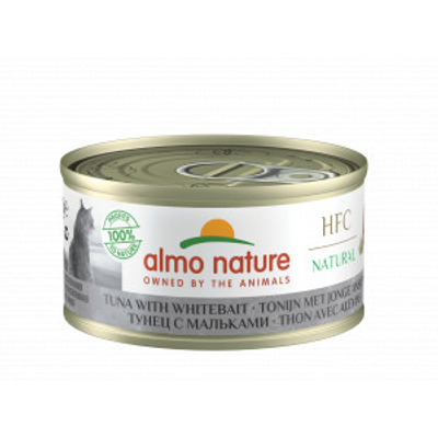 Almo Nature HFC Natural tonijn met ansjovis natvoer kat (70 g) 12 x 70 g- natvoer katten