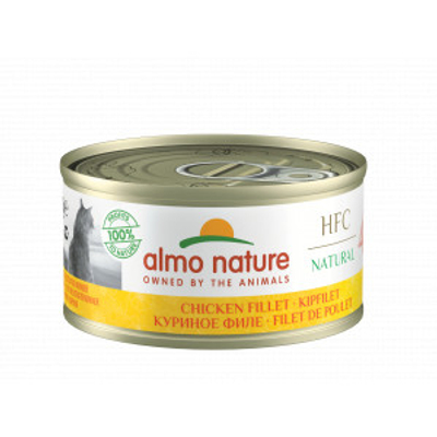 Almo Nature HFC Natural kipfilet natvoer kat (70 g) 12 x 70 g- natvoer katten