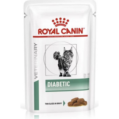 Royal Canin Veterinary Diabetic natvoer kat 4 dozen (48 x 85 g) - - natvoer katten