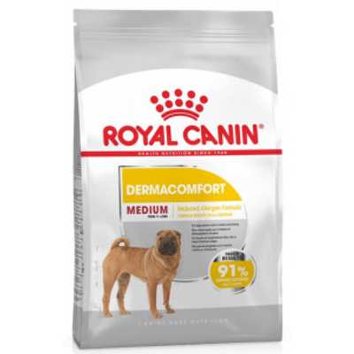 Royal Canin Medium Dermacomfort hondenvoer 2 x 3 kg - hondenbrokken