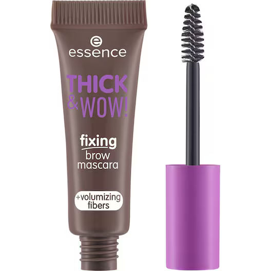 Essence Thick & Wow! Fixing Brow Mascara + Volumizing Fibers Dames 6 ml