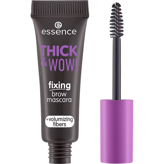 Essence Thick & Wow! Fixing Brow Mascara + Volumizing Fibers Dames 6 ml