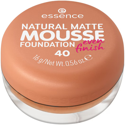 Essence Natural Matte Mousse Foundation Dames 16 g