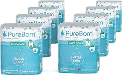 PureBorn  zwemluiers maat 3-4 - 144 stuks
