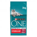 Purina One Sterilcat met rund kattenvoer 2 x 3 kg - kattenbrokken