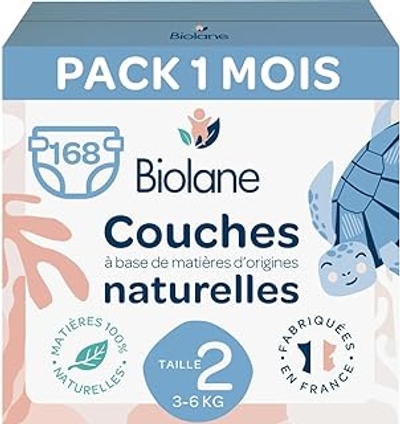 BioLane  luiers maat 2 - 168 stuks
