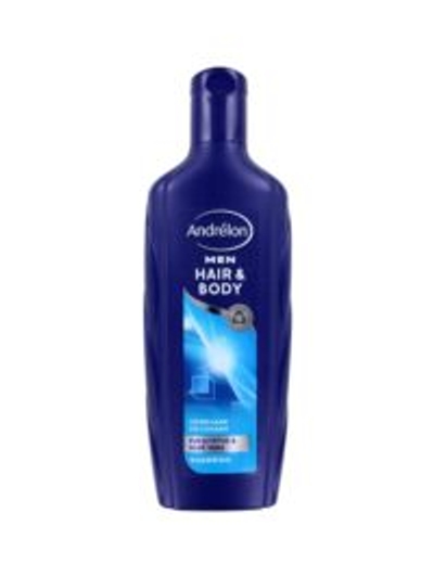 Andrelon Shampoo For Men Hair & Body Eucalyptus, 300 ml