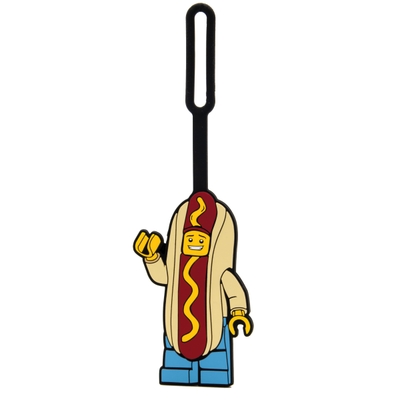 LEGO Hotdogverkoper tassenhanger
