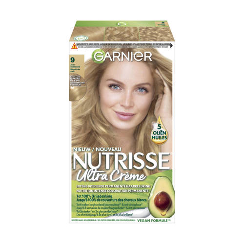 Garnier Nutrisse Ultra Crème haarkleuring - 9 Zeer Lichtblond