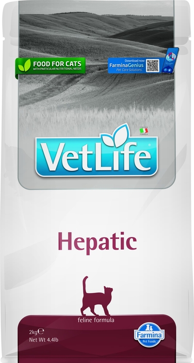 Vet Life kattenvoeding Hepatic 2 kg. - kattenbrokken