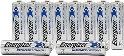 Energizer Ultimate Lithium AA-batterijen, L91, 10 stuks