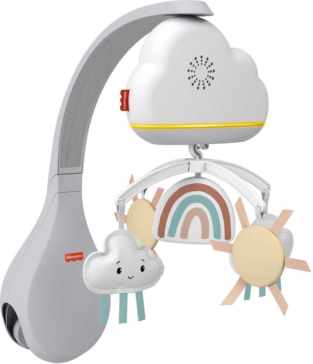 Fisher-Price Regenboog Muziekmobiel voor Wieg of Babybedje