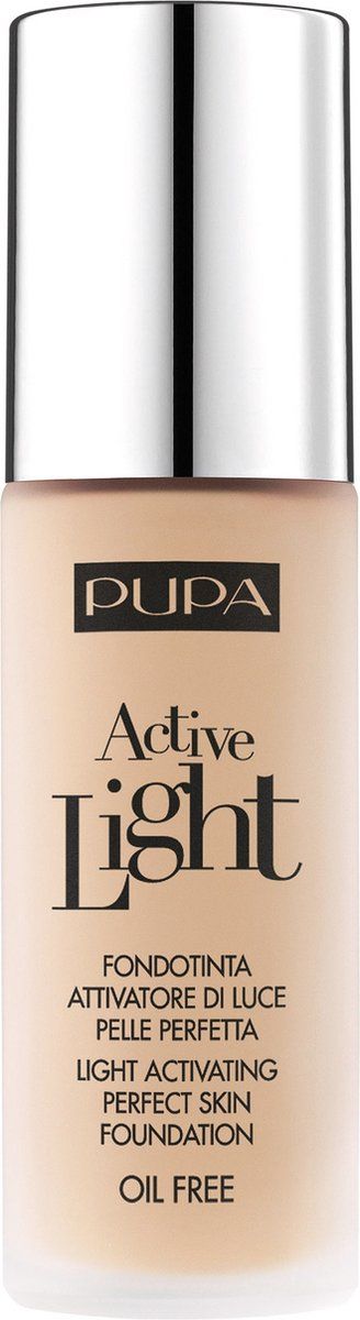 PUPA Active Light Foundation - Nr. 011 Light Beige 30ml