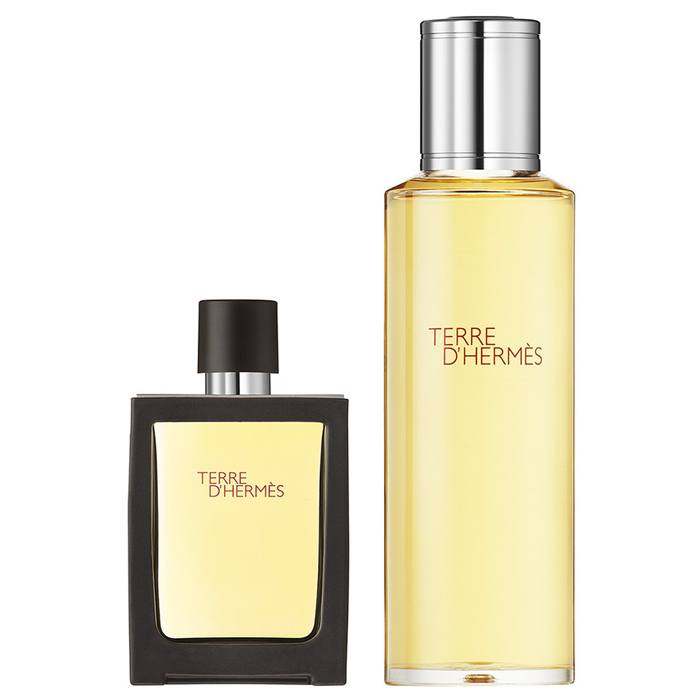 Terre d'Hermes eau de parfum spray 30 ml + 125 ml navulling