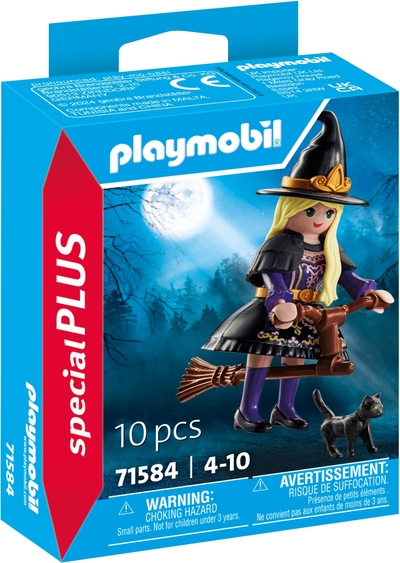PLAYMOBIL Special Plus Heks met kat - 71584