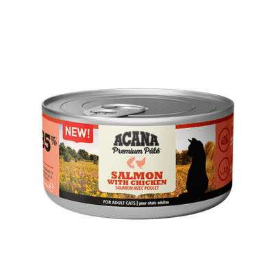 Acana Premium Pate Zalm&Kip natvoer kat 85 gram - natvoer katten