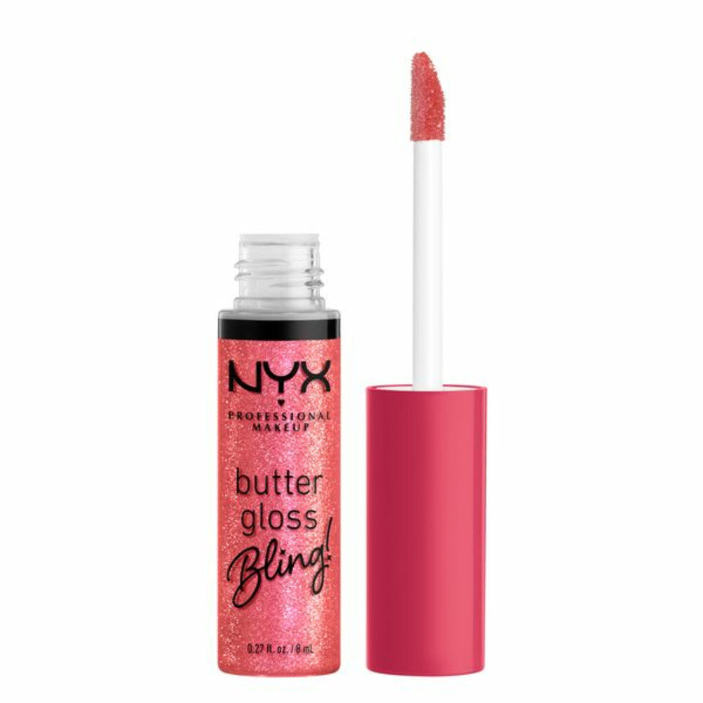 Nyx Professional Makeup Butter Gloss Bing She Got Money Niet-plakkende Glanzende Lipgloss - Roze - 8ML