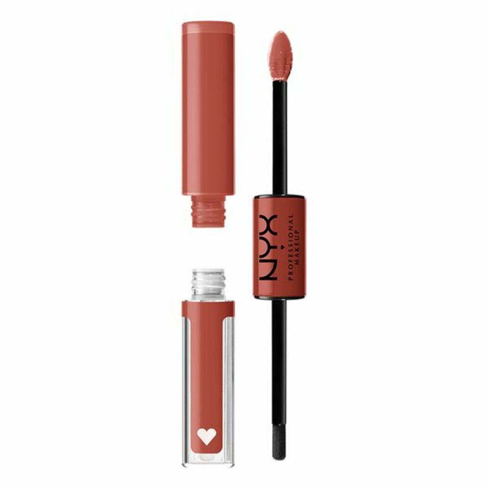 Nyx Professional Makeup Shine Loud High Shine Lip Color - Life Goals - Glanzende Vloeibare Lippenstift - Bruin