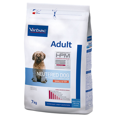 2x7kg Small & Toy Adult Neutered Dog Virbac Hondenvoer - hondenbrokken