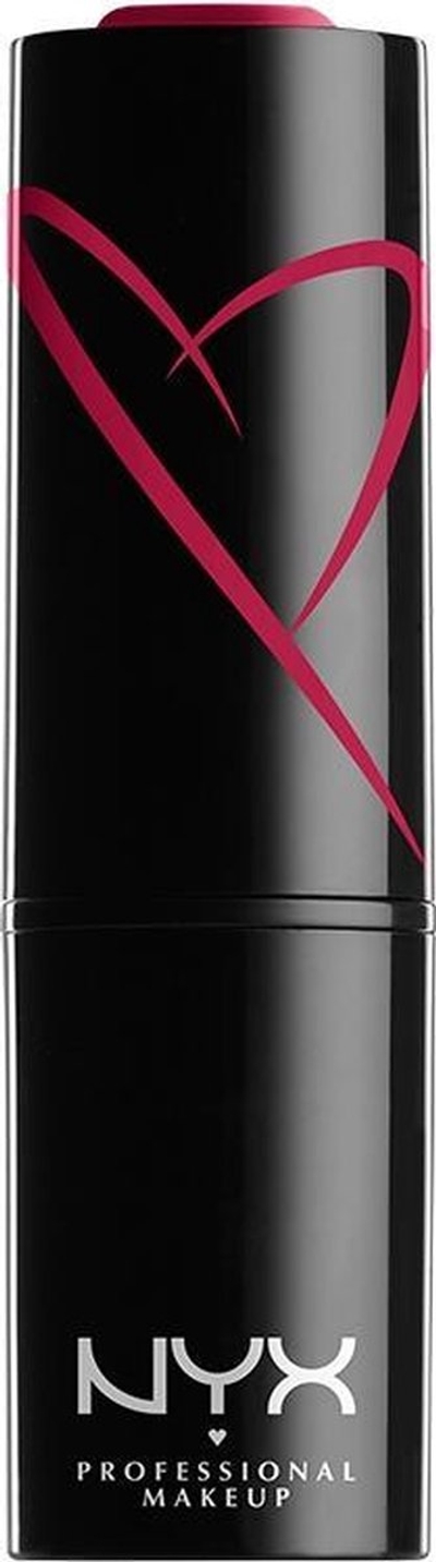 NYX Professional Makeup Shout Loud Satin Lipstick - Cherry Charm - Lipstick - 3,5 gr