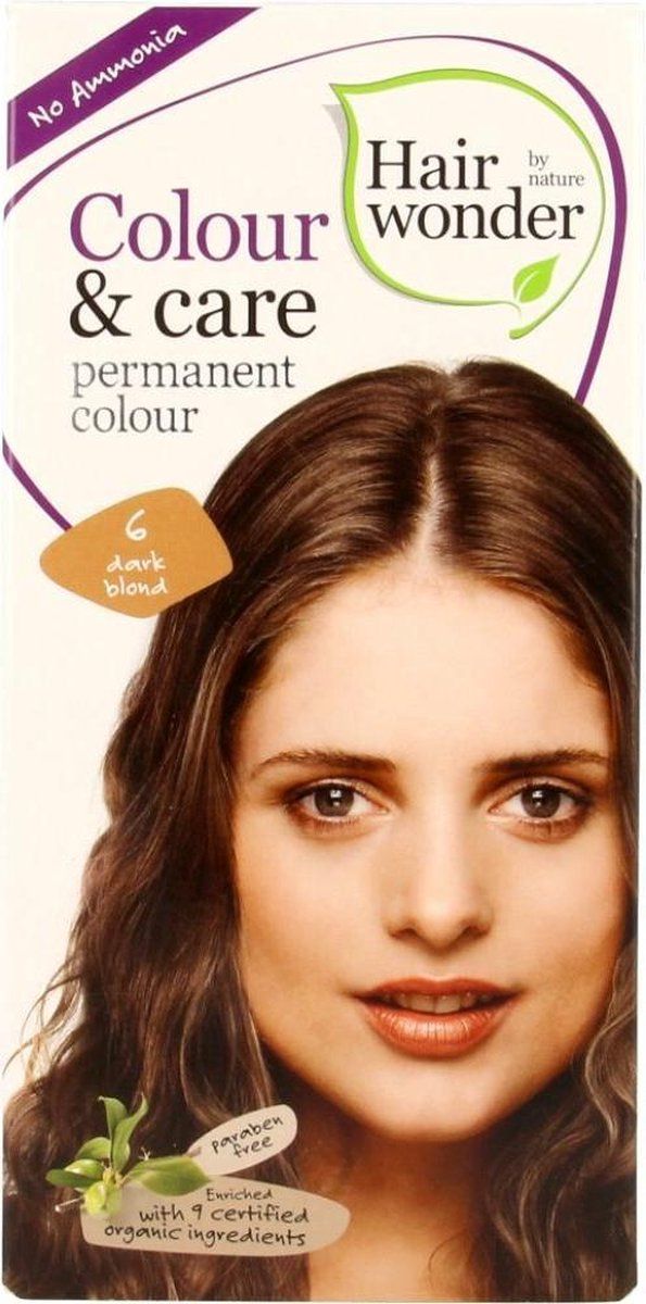 Hairwonder Colour & Care 6 - Dark Blond - Haarverf