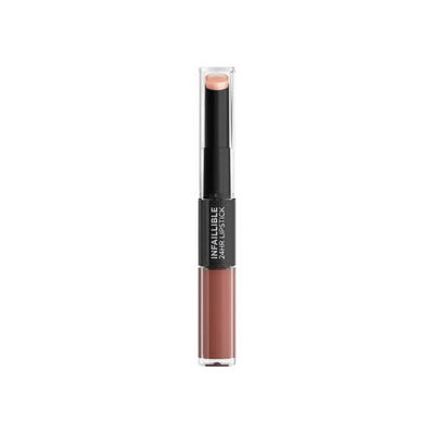 L'Oréal Paris Infaillible 24H Lipstick - Langhoudende 2-staps Lipstick met Vitamine E - 101 Everlasting Parisian - Nude - 5.7ml