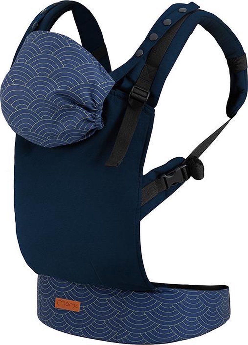 Momi Collet Navy Blue Ergonomische Draagzak NOSI00002