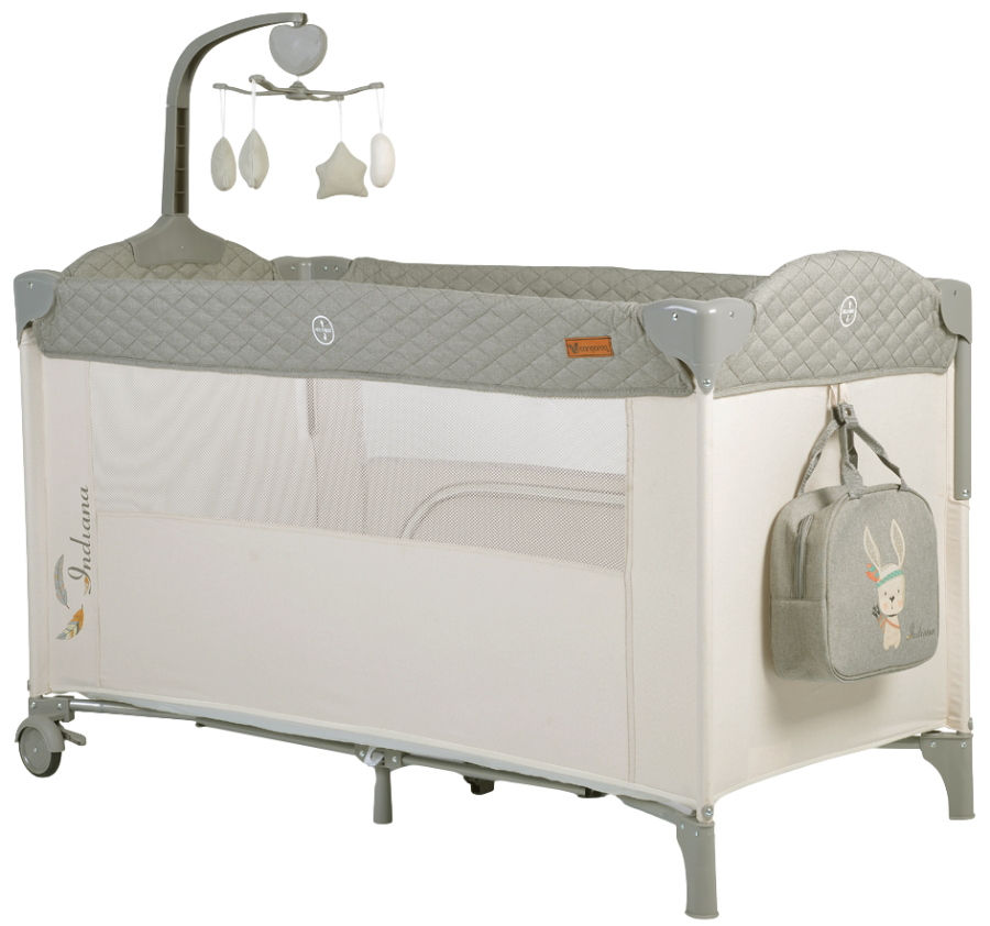 Cangaroo Indiana Grey Campingbed