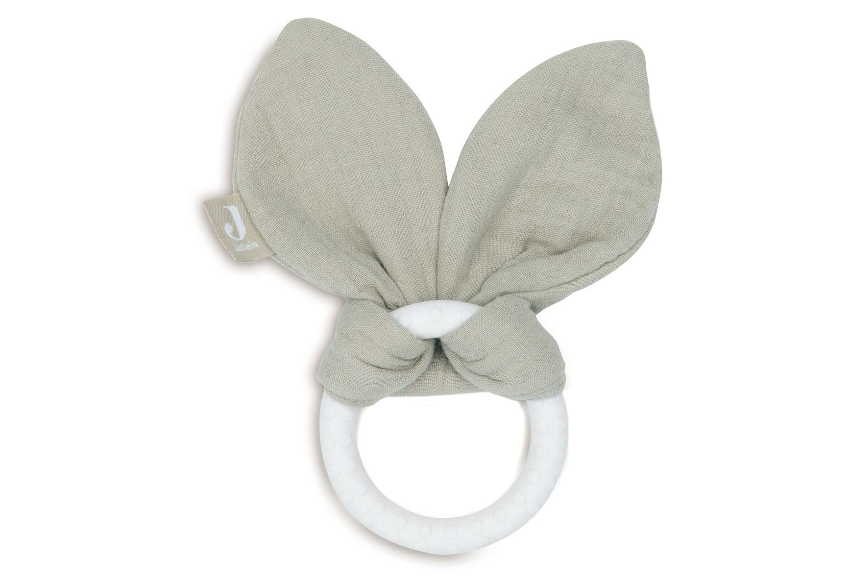 jollein-siliconen-bijtring-bunny-ears-olive-green