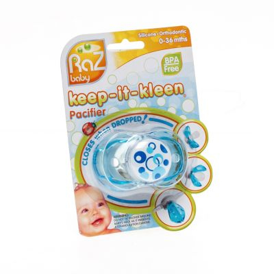 RaZ Baby Keep-It-Kleen Fopspeen Blue Polka Dots | 1 stuk