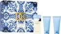 Dolce & Gabbana Light Blue Edt 50 Ml + Light Blue Refreshing Body Cream 50 Ml + Body Bath & Shower Gel 50 Ml