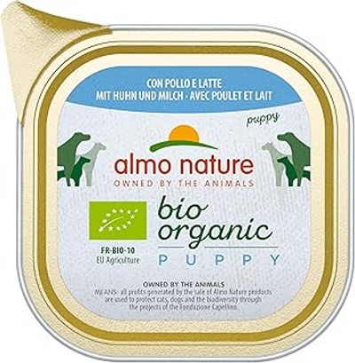 Almo Nature Bio Organic Puppy Complete 32 x 100 gr - natvoer honden