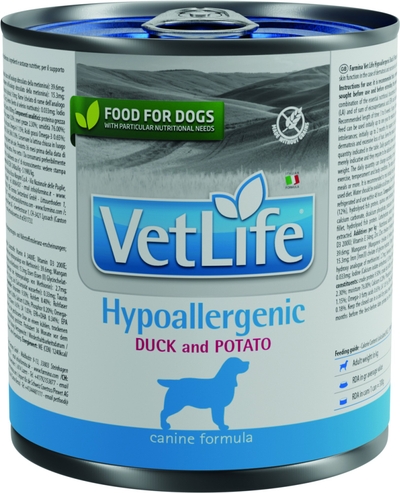 Farmina Vet Life Hypoallergenic Eend met Aardappel 6 x 300 gr - natvoer honden