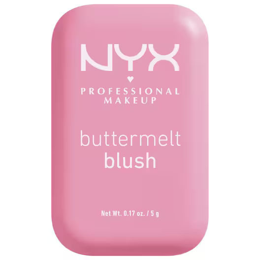 NYX Professional Makeup Buttermelt Blush - Alle huidtypes - Verrijkt met mango-, amandel- en sheaboter - Butta Together - 5 gr