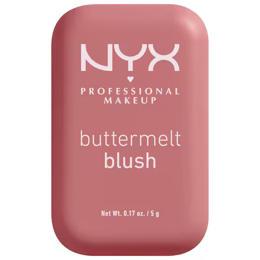 NYX Professional Makeup Buttermelt Blush - Alle huidtypes - Verrijkt met mango-, amandel- en sheaboter - Feeling Butta - 5 gr