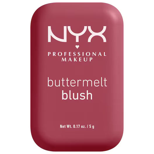 NYX Professional Makeup Buttermelt Blush - Alle huidtypes - Verrijkt met mango-, amandel- en sheaboter - Back And Butta - 5 gr